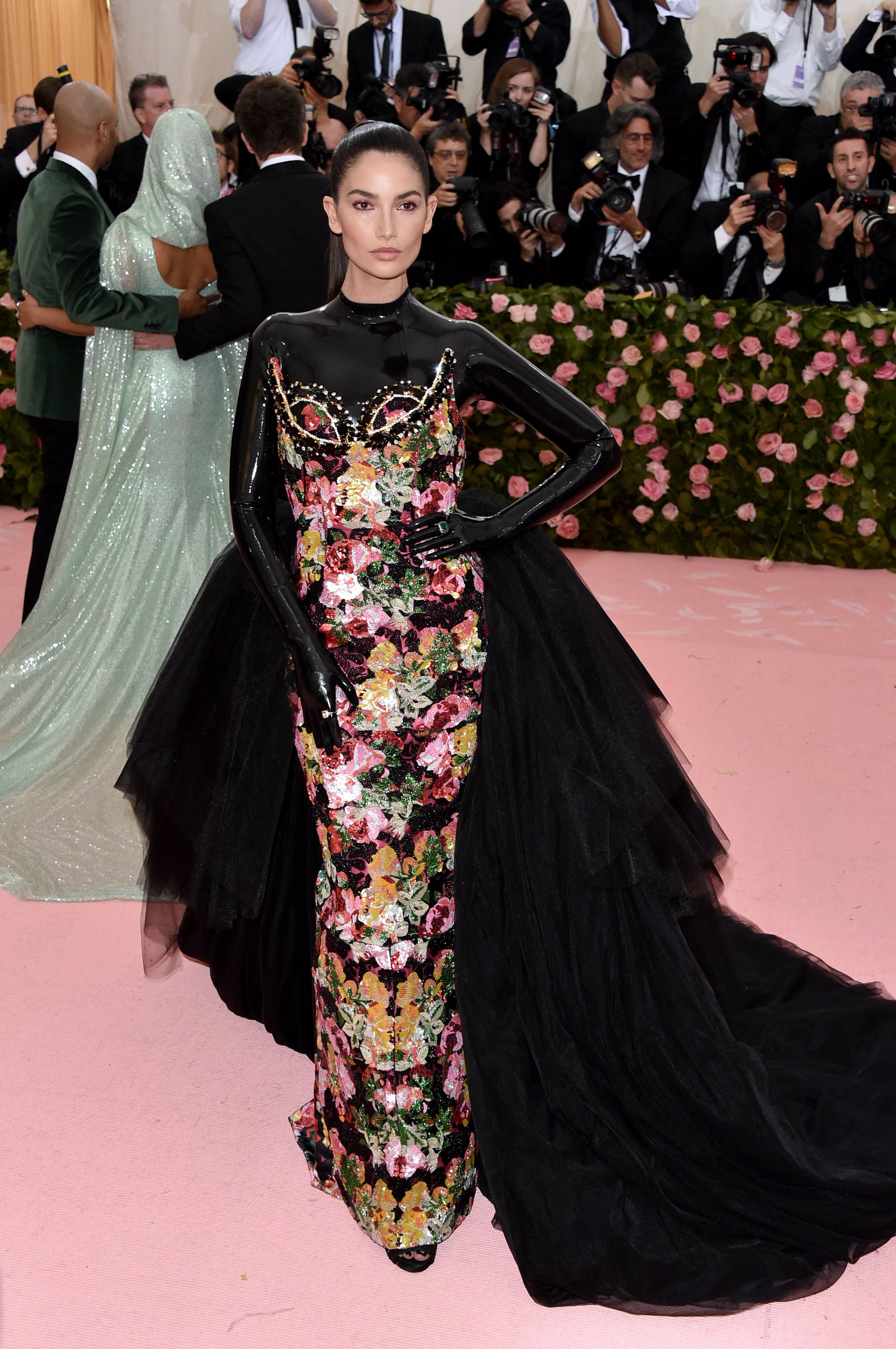 Lily Aldridge at the 2019 Met Gala | These Met Gala Looks Are Dramatic  Enough to Entertain You For the Rest of the Year | POPSUGAR Fashion Photo  120