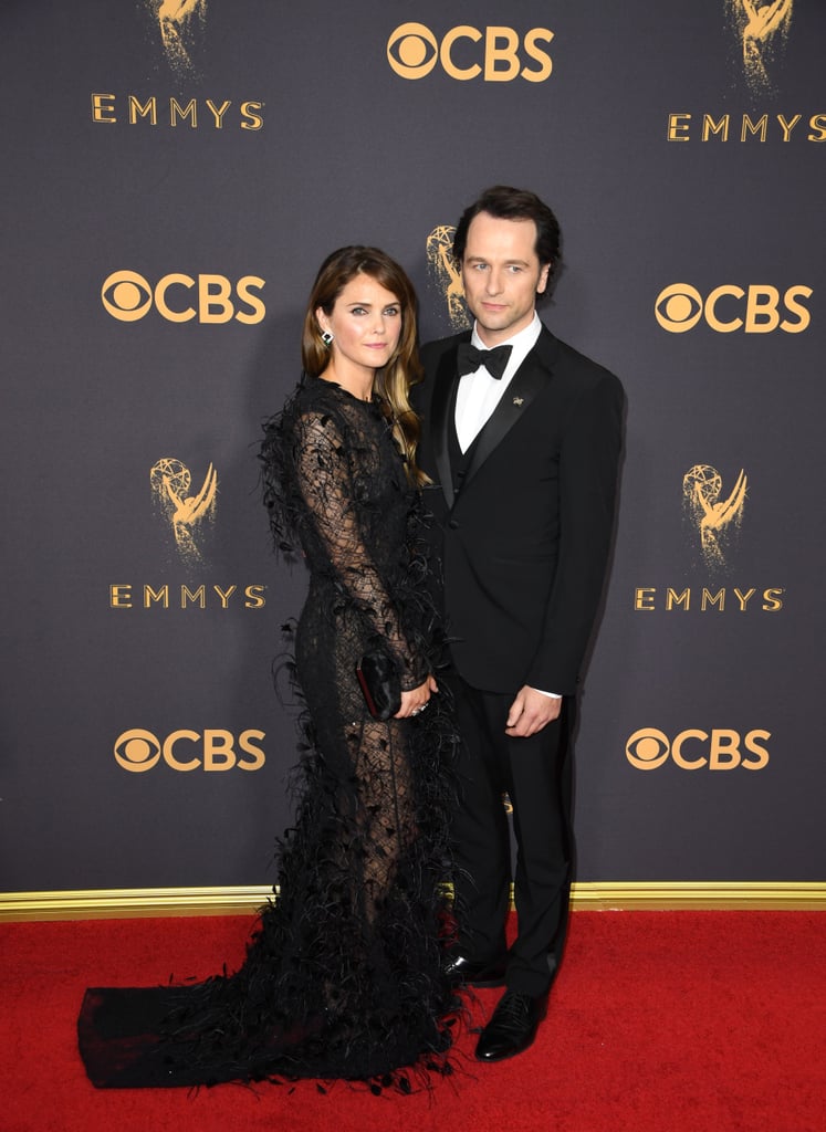 Keri Russell And Matthew Rhys At The 2017 Emmys Popsugar Celebrity Photo 6 