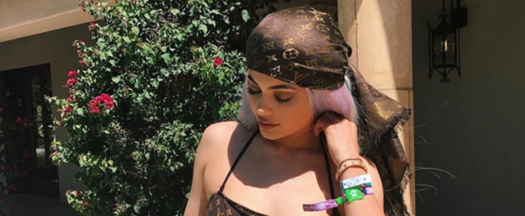 Kylie Jenner's Louis Vuitton Swimsuit at Coachella 2016