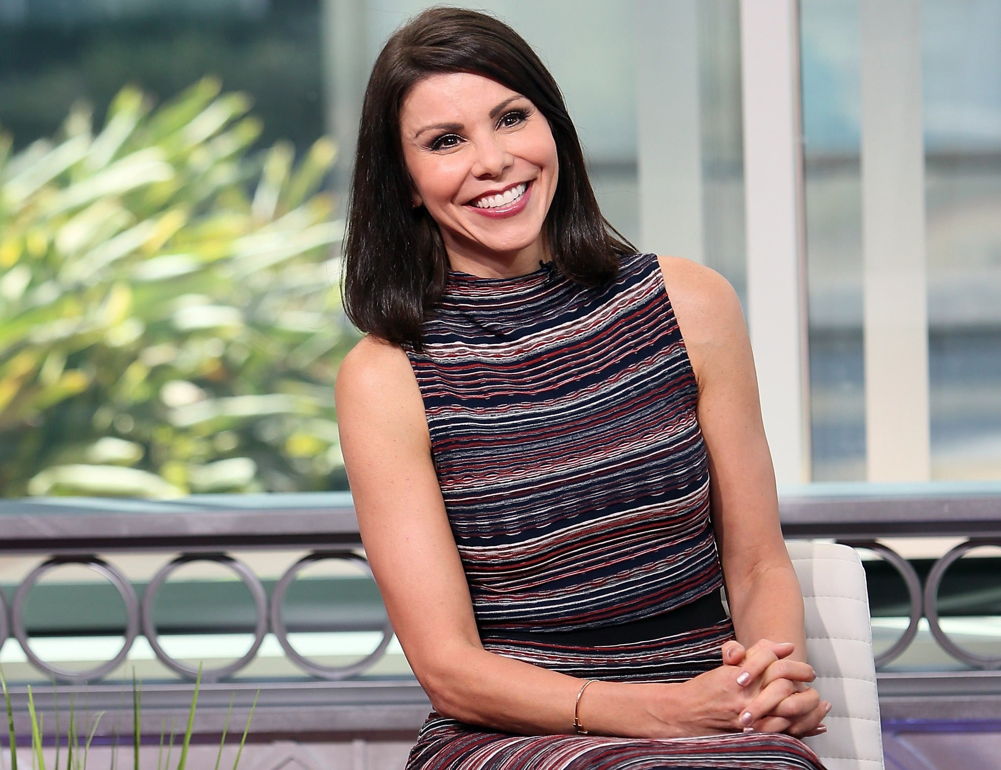 Pictures of Heather Dubrow’s Etched Glass Window | POPSUGAR Home