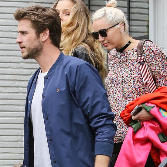 Miley Cyrus and Liam Hemsworth Out in LA April 2016