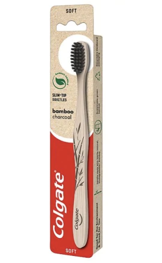Colgate Charcoal Bamboo Toothbrush Soft