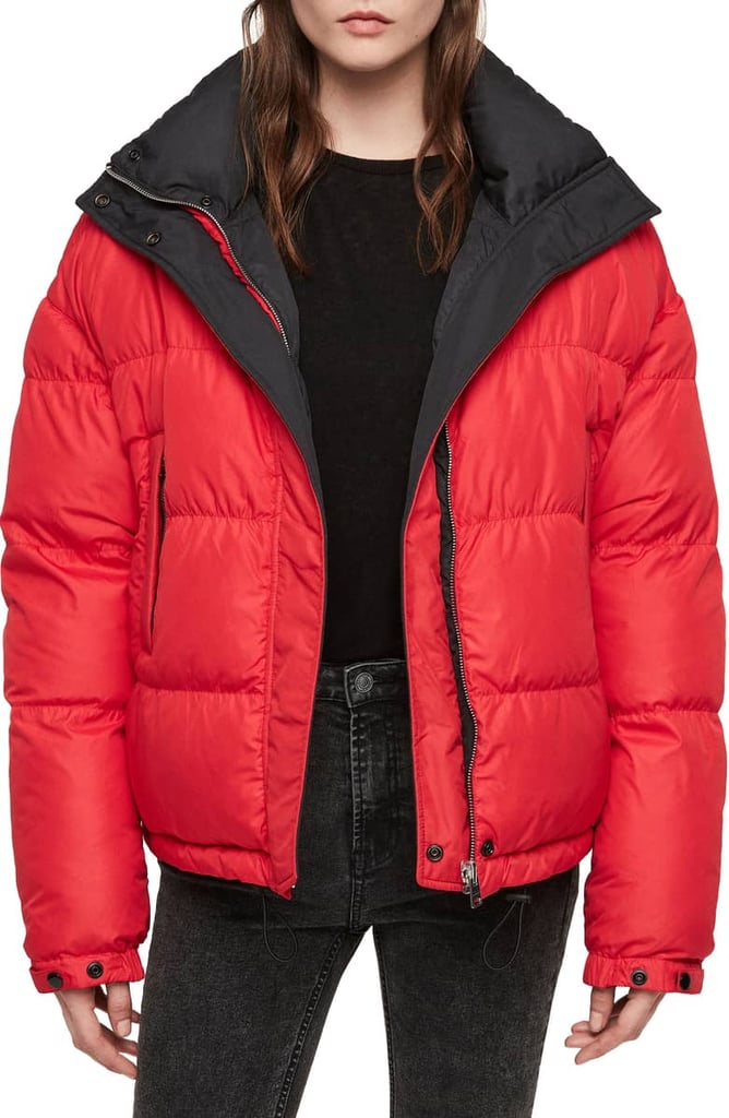 AllSaints Nala Reversible Puffer Jacket Best Puffer Coats POPSUGAR