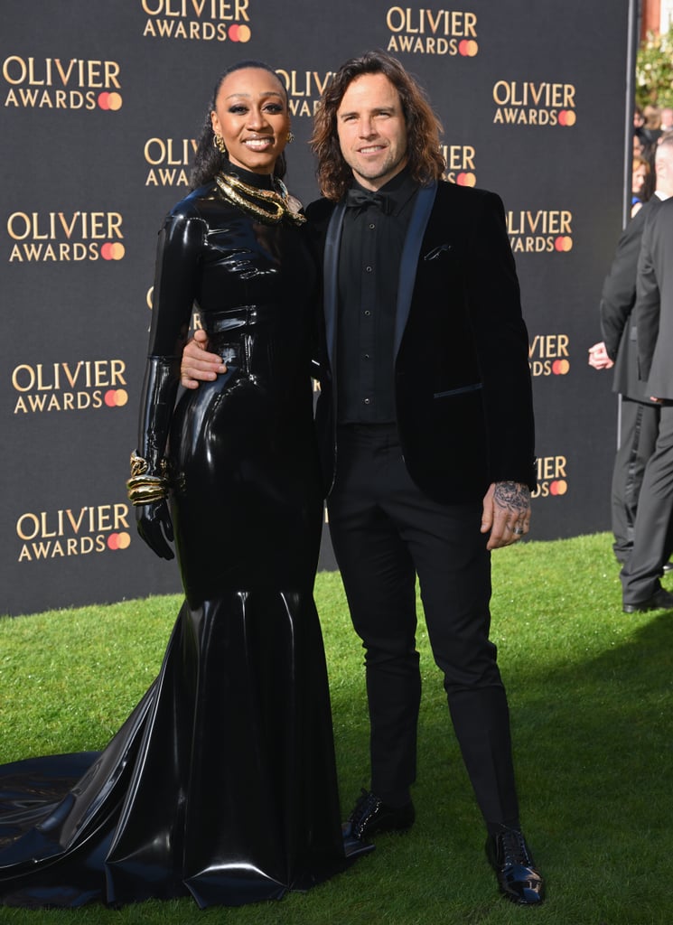 Beverley Knight and James O'Keefe at the 2023 Olivier Awards