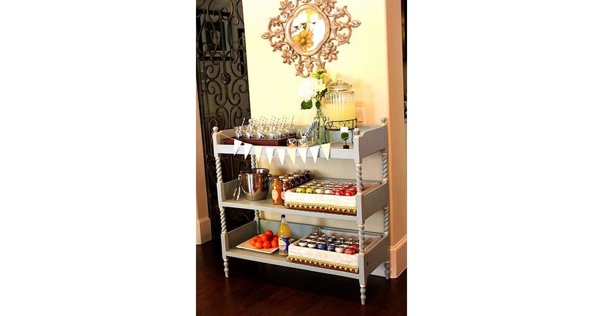 Upcycle Your Changing Table Into a Bar Cart How to Be an EcoFriendly