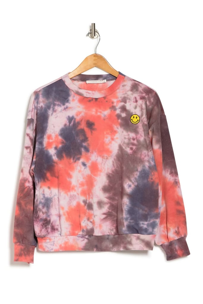 Lush Tie-Dye Pullover Sweater