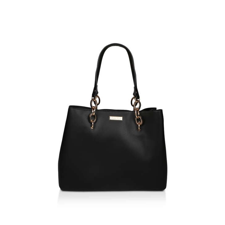 Kurt Geiger Florence Chain Tote | The Best Black Handbags at Every ...
