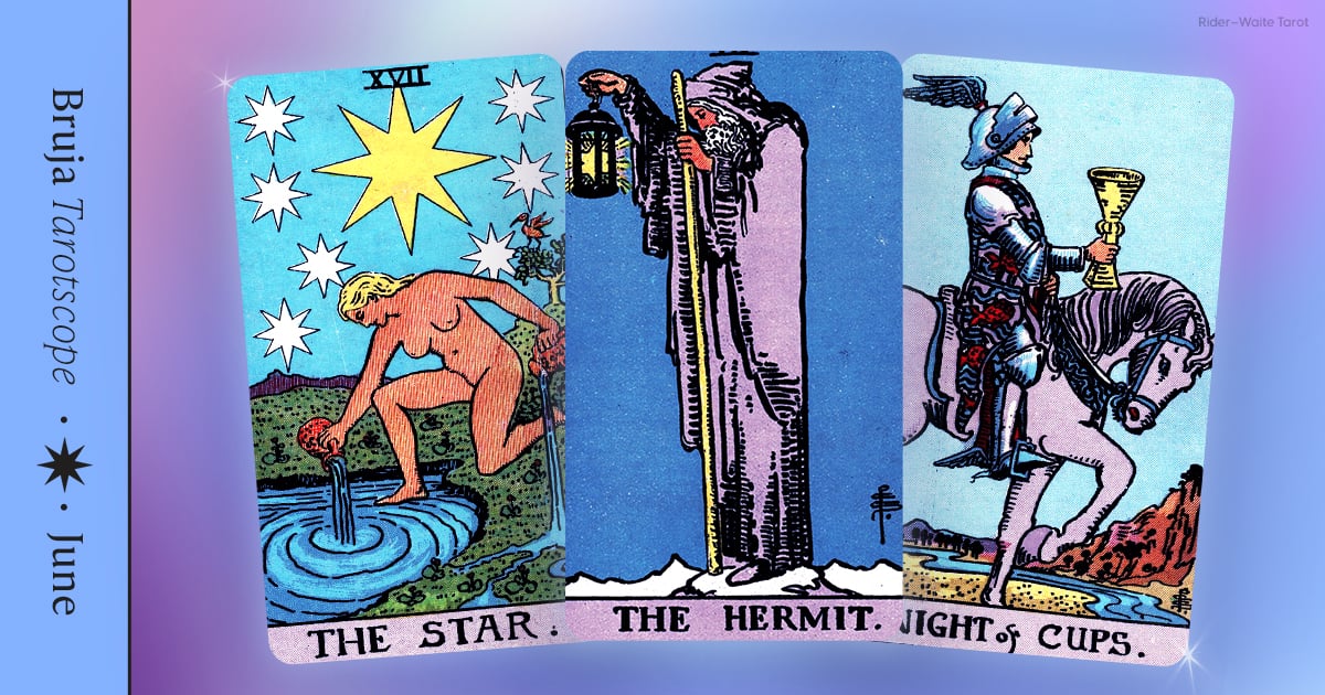 Bruja Tarotscope: June Tarot Horoscopes For Every Zodiac Sign