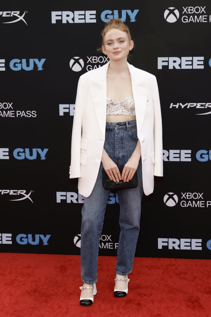 Sadie Sink at the "Free Guy" New York Premiere in 2021