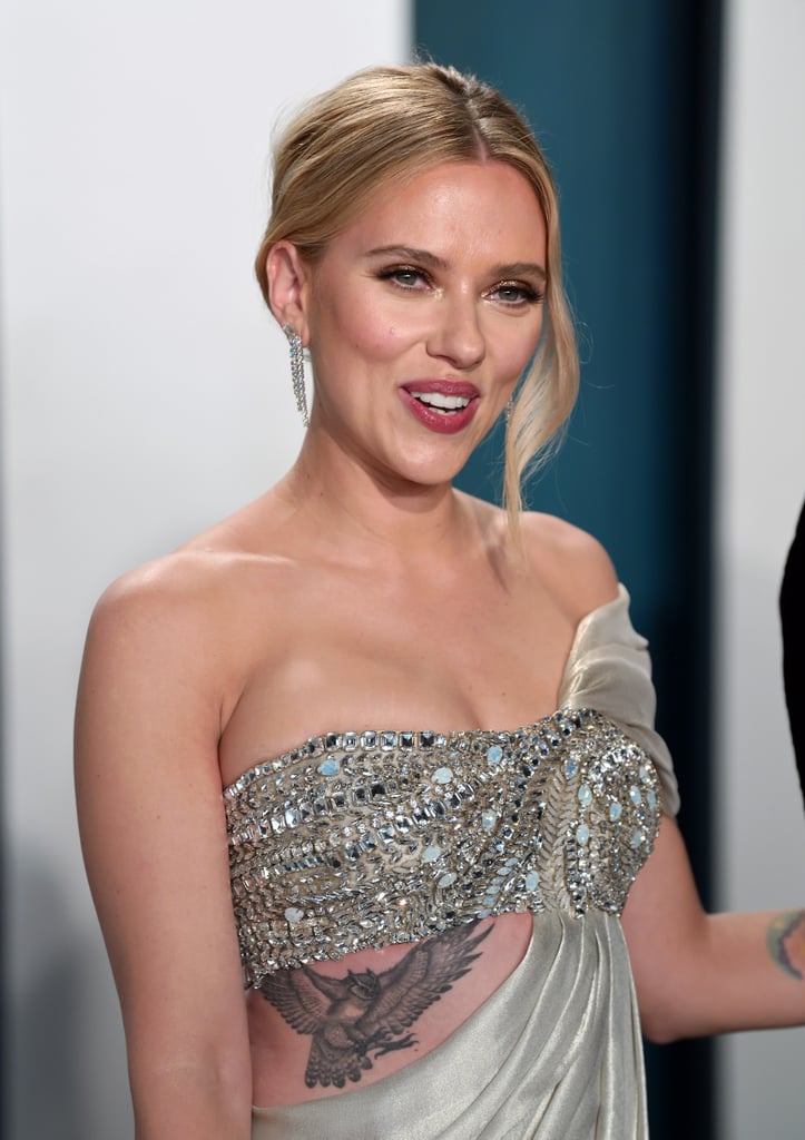 Scarlett Johansson at the Vanity Fair Oscars Afterparty 2020