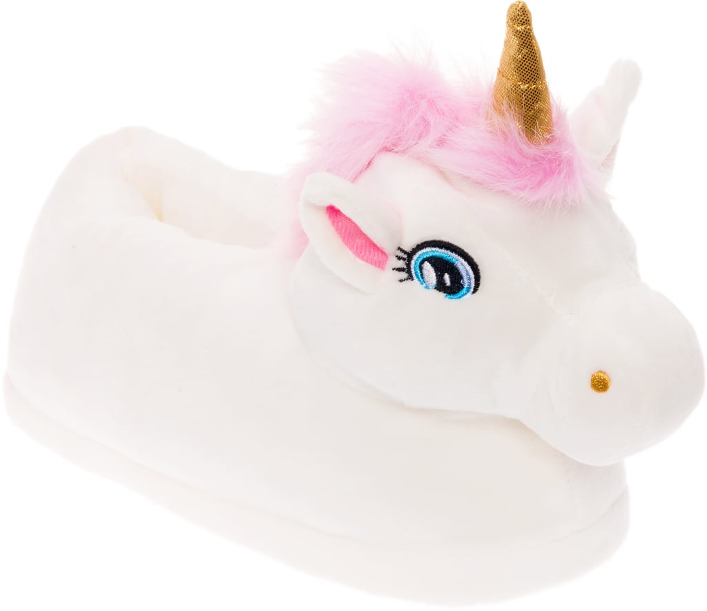 Silver Lilly Unicorn Slippers
