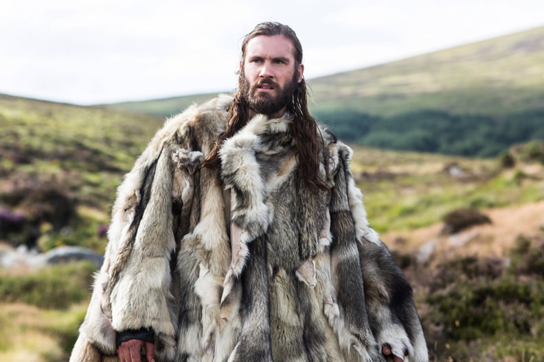 Whether he's covered in furs or blood, Rollo pulls it off.