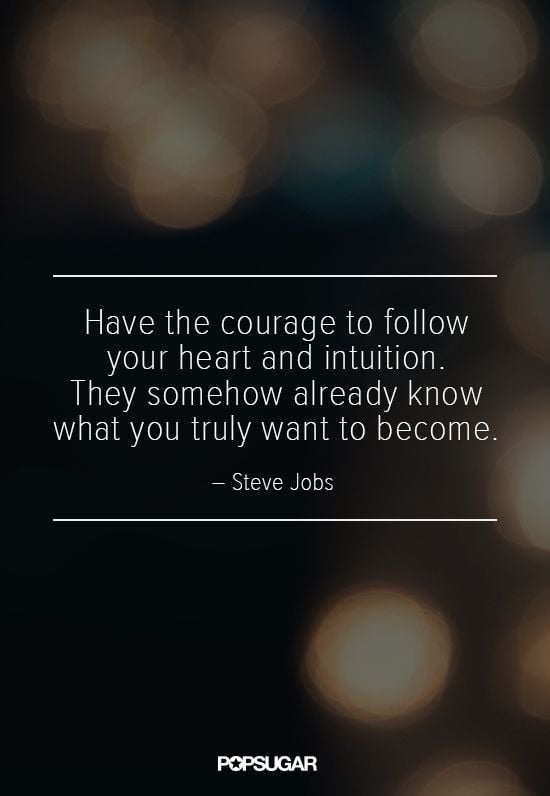 On Following Your Heart | Steve Jobs Inspirational Quotes ... - 550 x 796 jpeg 35kB