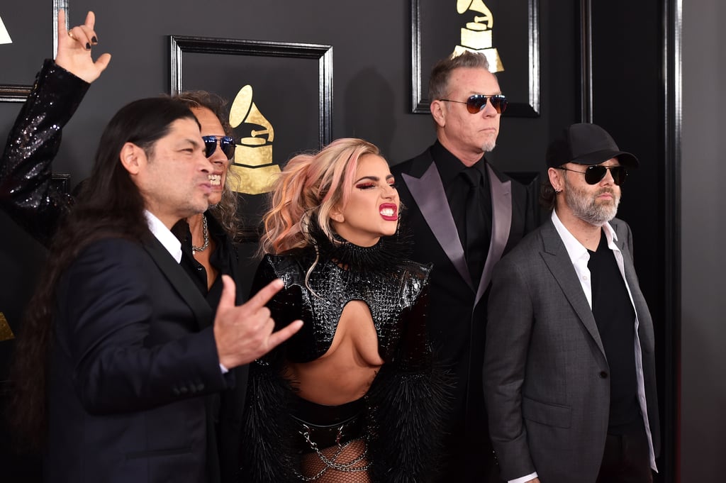 Lady Gaga With Pink Hair | Grammys 2017 | POPSUGAR Beauty
