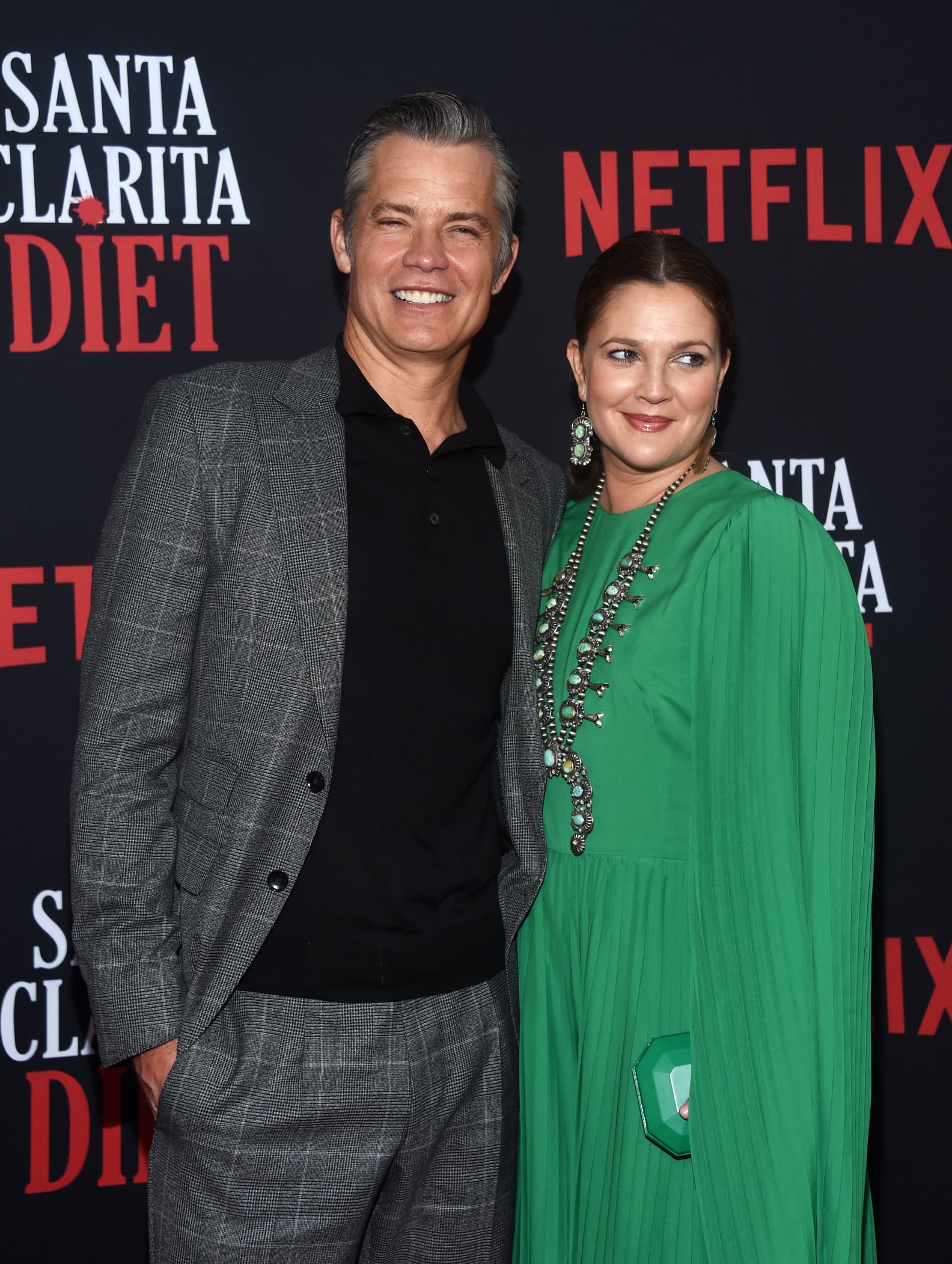 Drew Barrymore Timothy Olyphant Santa Clarita Diet Premiere | PS Celebrity