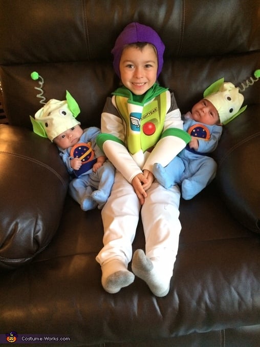Buzz Lightyear and Aliens