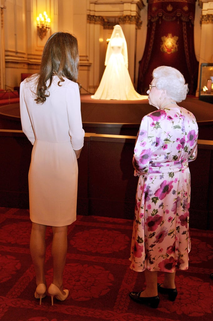 The Queen: "That's Right, Don't Stand Much Closer, Dear."