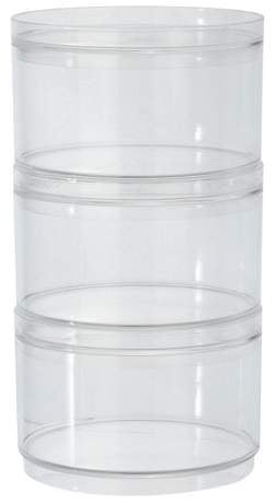 US Acrylic Stackable Compartments With Lids