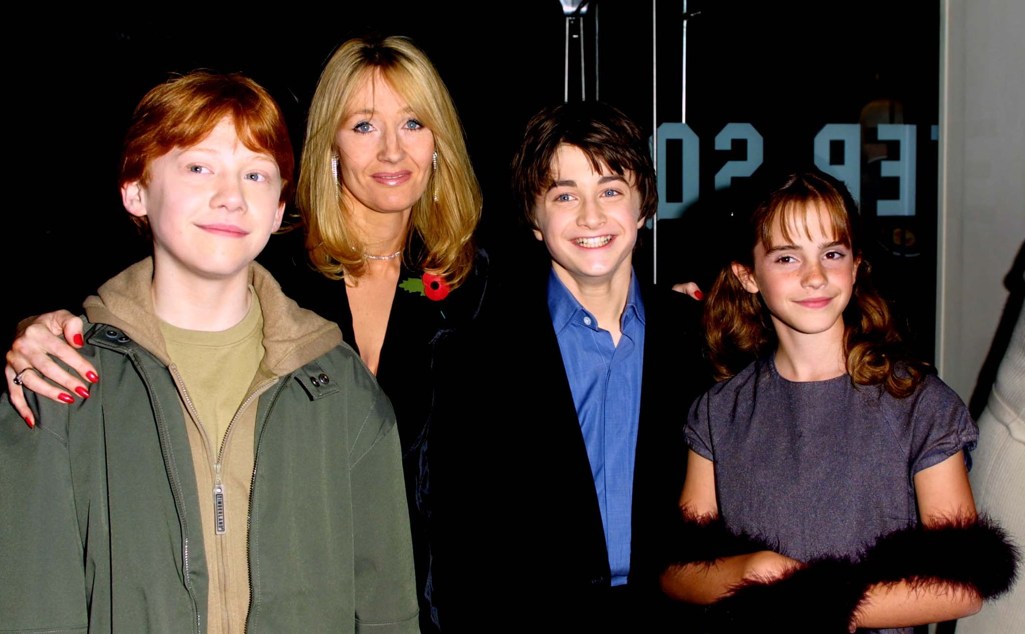 Jk Rowling And The Harry Potter Cast Through The Years Popsugar Celebrity