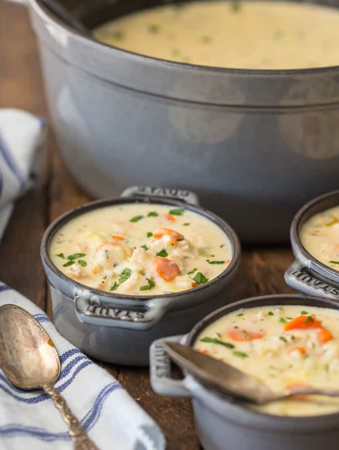 Creamy Chicken Soup | Best Healthy Chicken Soup Recipes | POPSUGAR ...