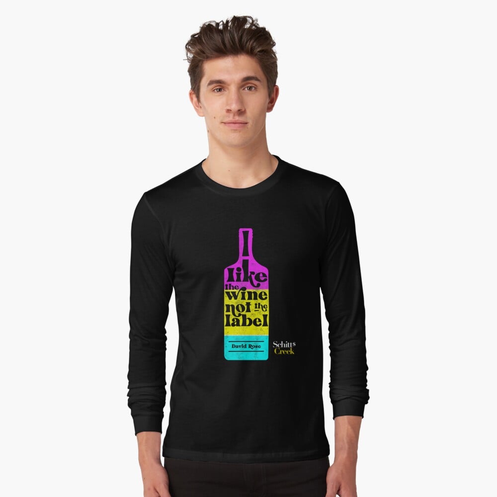 I Like the Wine Not the Label Shirt