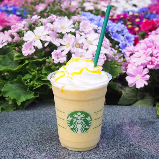 Mandarin Mango Tea Frappuccino at Starbucks Japan