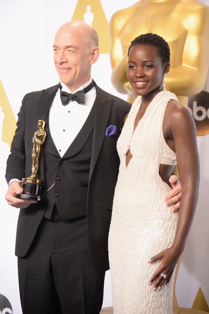 Lupita Nyong'o at the Oscars 2015 Pictures