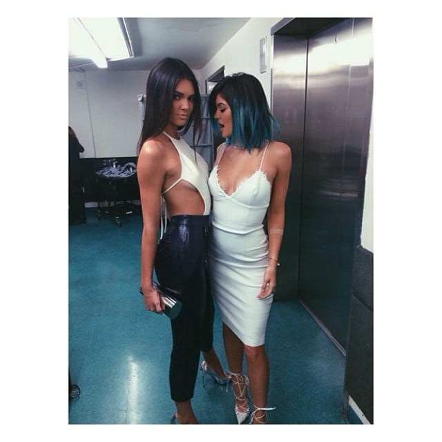 Kendall and Kylie Jenner on Instagram