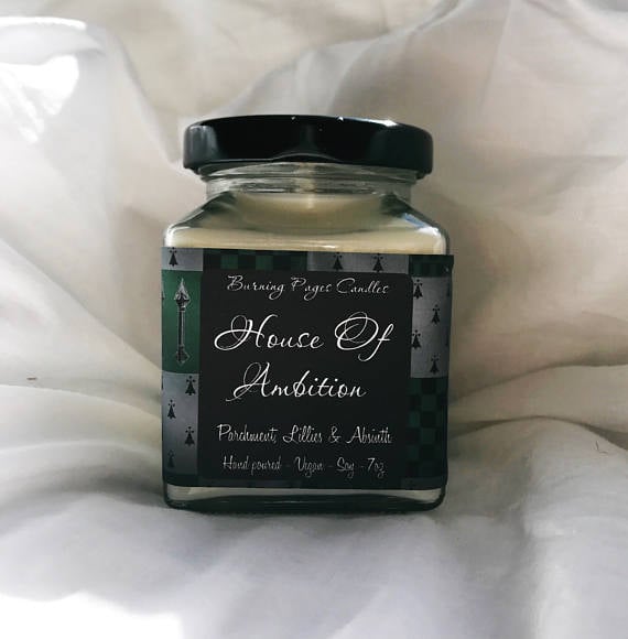 Slytherin House Candle