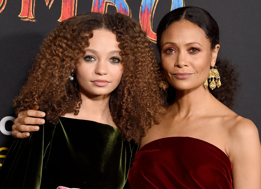 Thandie Newton and Her Family at the Dumbo Premiere in LA