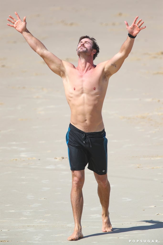 Chris Hemsworth and Matt Damon Australia Pictures April 2018