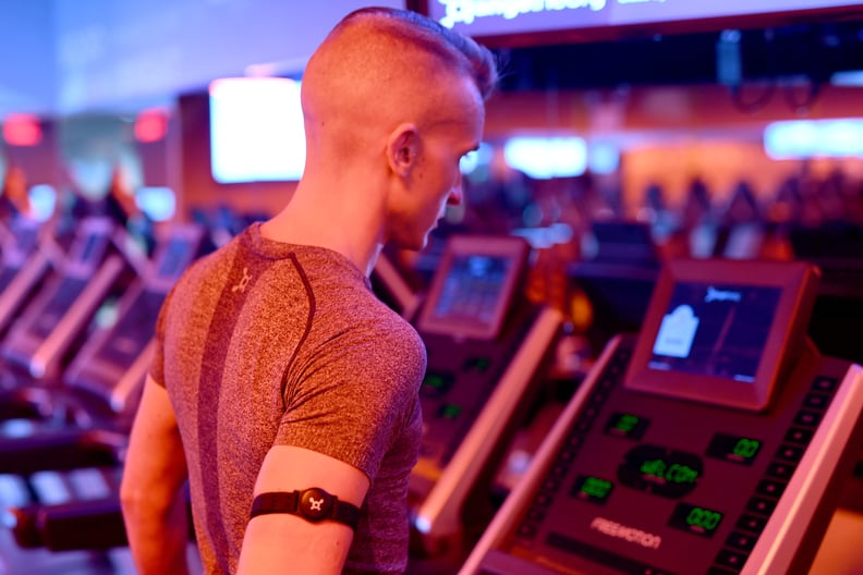 NEW YORK, NY - OCTOBER 01:  Today, Orangetheory announced new proprietary technological innovations to further enhance and personalize the member experience. With this updated technology, including a new heart-rate monitor  the OTburn, improved mobile app