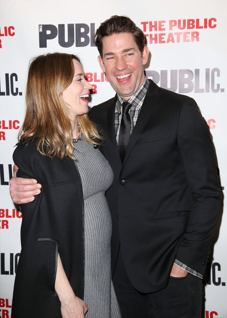 Emily Blunt and John Krasinski on the Red Carpet March 2016