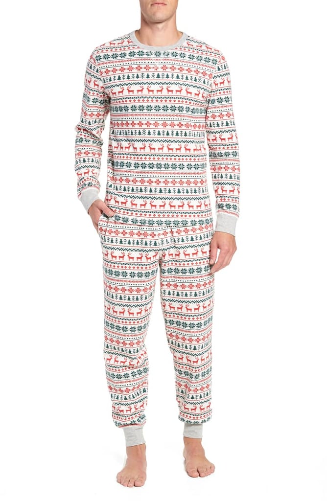 Nordstrom Men's Shop Family Father Thermal Pajamas