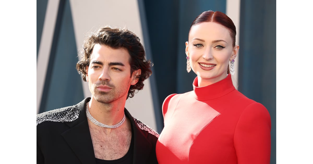 Joe Jonas, Sophie Turner at 2022 Vanity Fair Oscars Party POPSUGAR