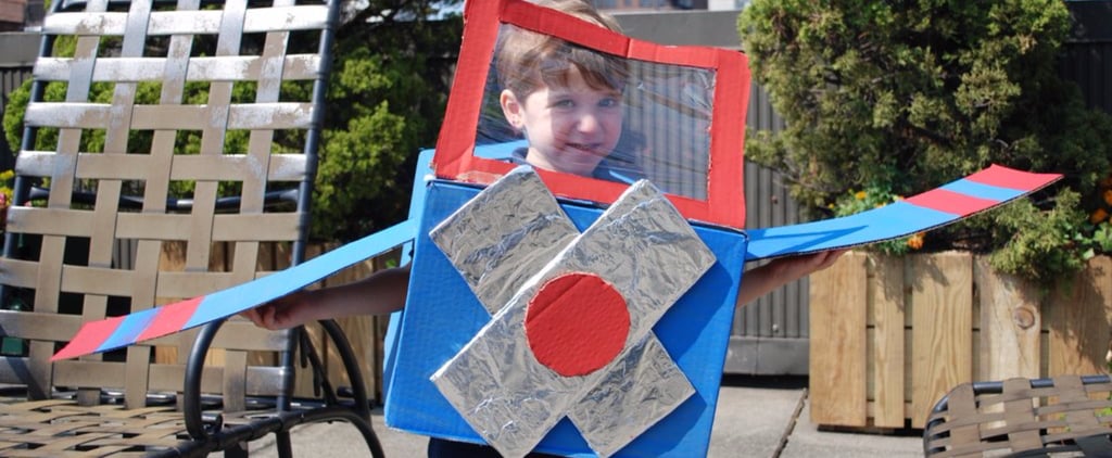 DIY Cardboard Box Halloween Costumes