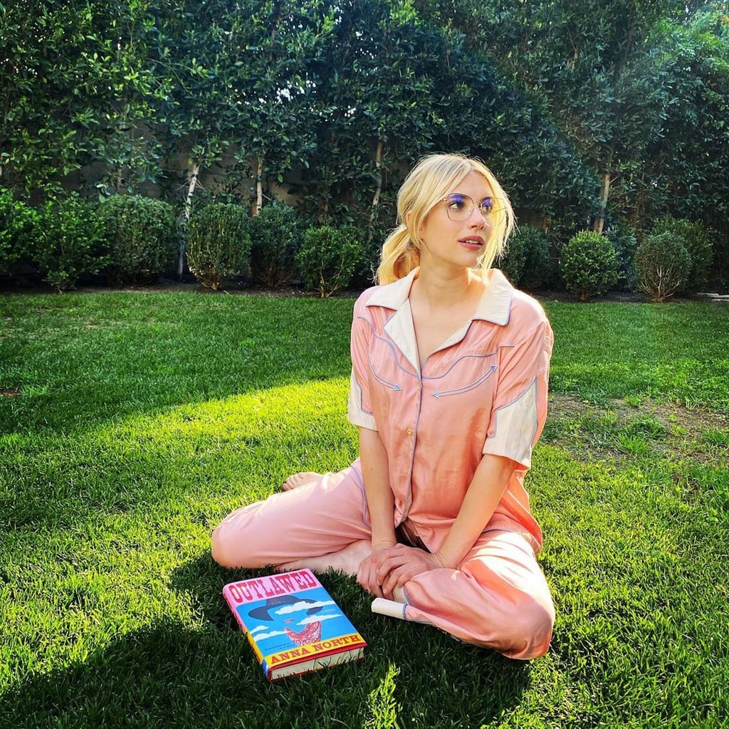 These "Lucky Stars" PJs Have Been Selling Like Crazy Since Emma Roberts Wore Them