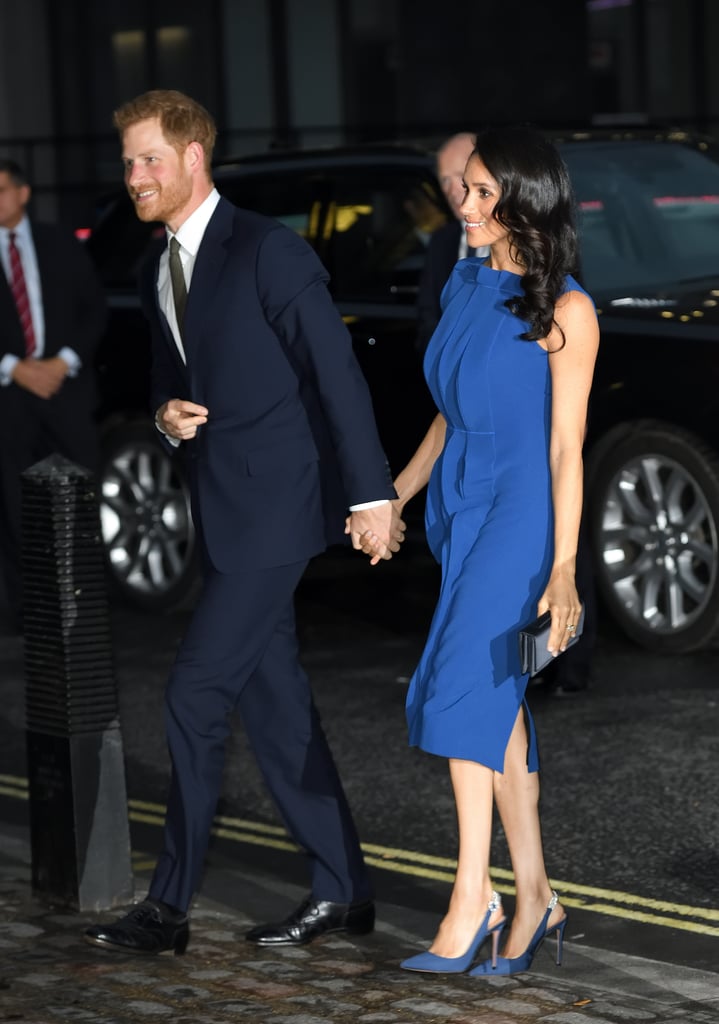 Prince Harry and Meghan Markle at 100 Days to Peace Concert