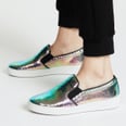 These Iridescent Michael Kors Slip-Ons Are the Most Magical Sneakers on Earth. Period.