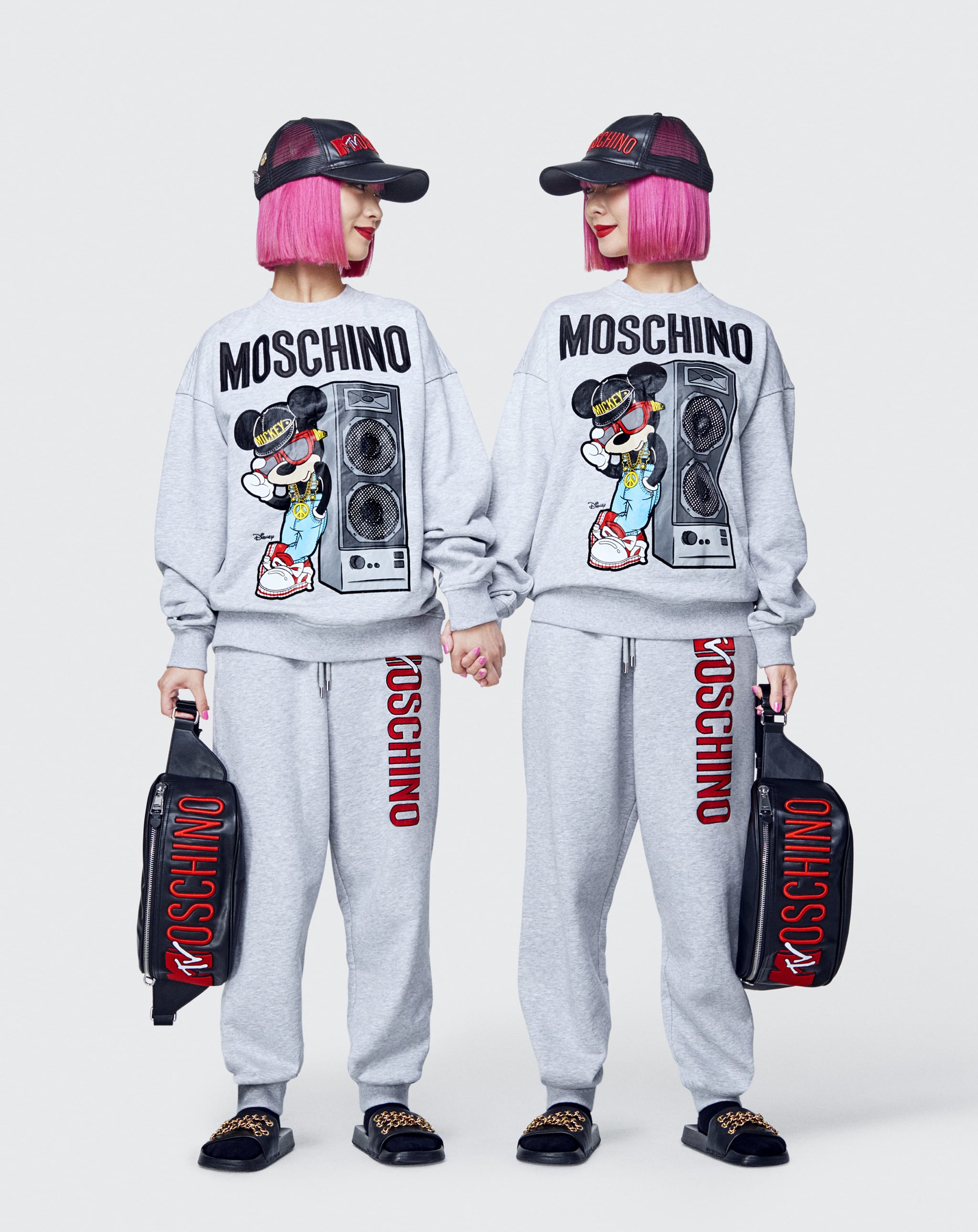 moschino h&m joggers