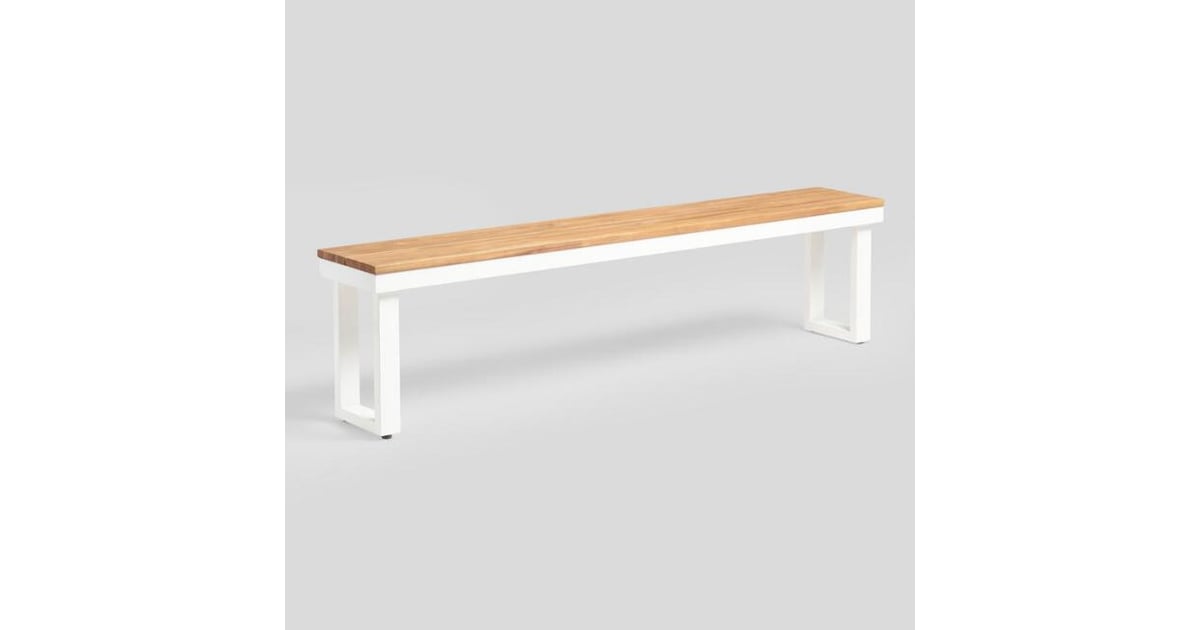 Antique White Avignon Outdoor Dining Bench 30 Home Decor Items