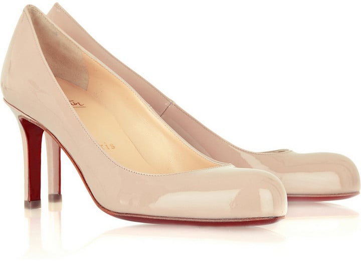 Christian Louboutin Pigalle 85 Patent-Leather Pumps