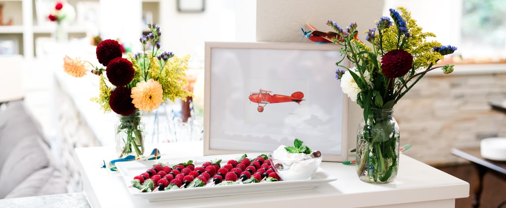 Plane-Themed Baby Shower