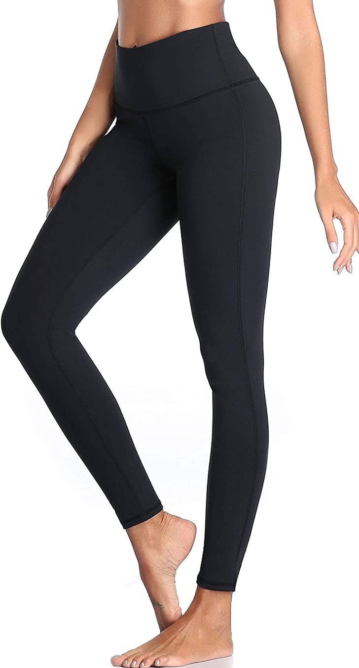 PARWIN High Waisted Yoga Pants for Women Pocketed Workout Capri