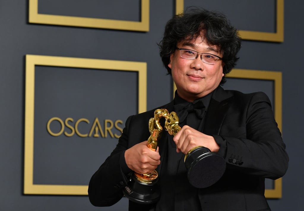Bong Joon-Ho Strikes Hilarious Poses With His Oscars