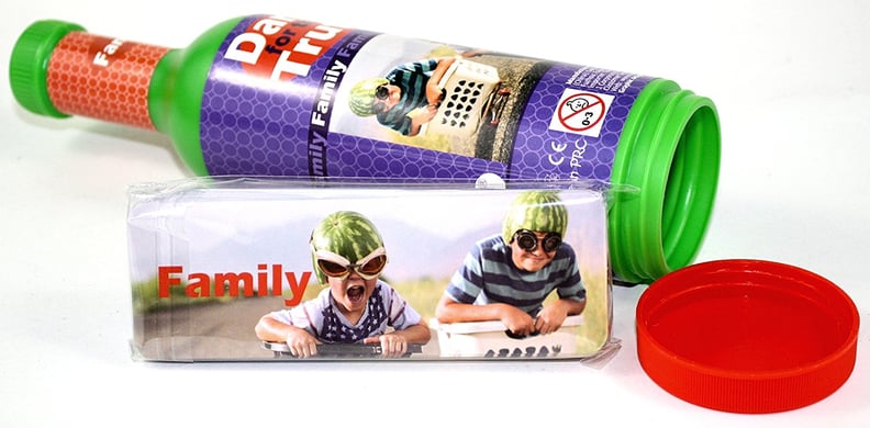 The Purple Cow Dare For Truth Family Spin the Bottle Game, Family Edition