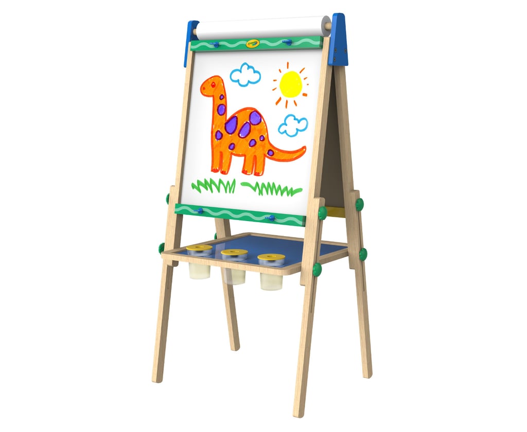 Crayola Kids' Dual-Sided Wooden Art Easel