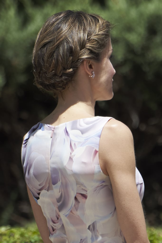 Queen Letizia's Hugo Boss Floral Dress July 2016