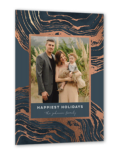 Lustrous Layers Holiday Card from tinyprints ($2-$4 per card)