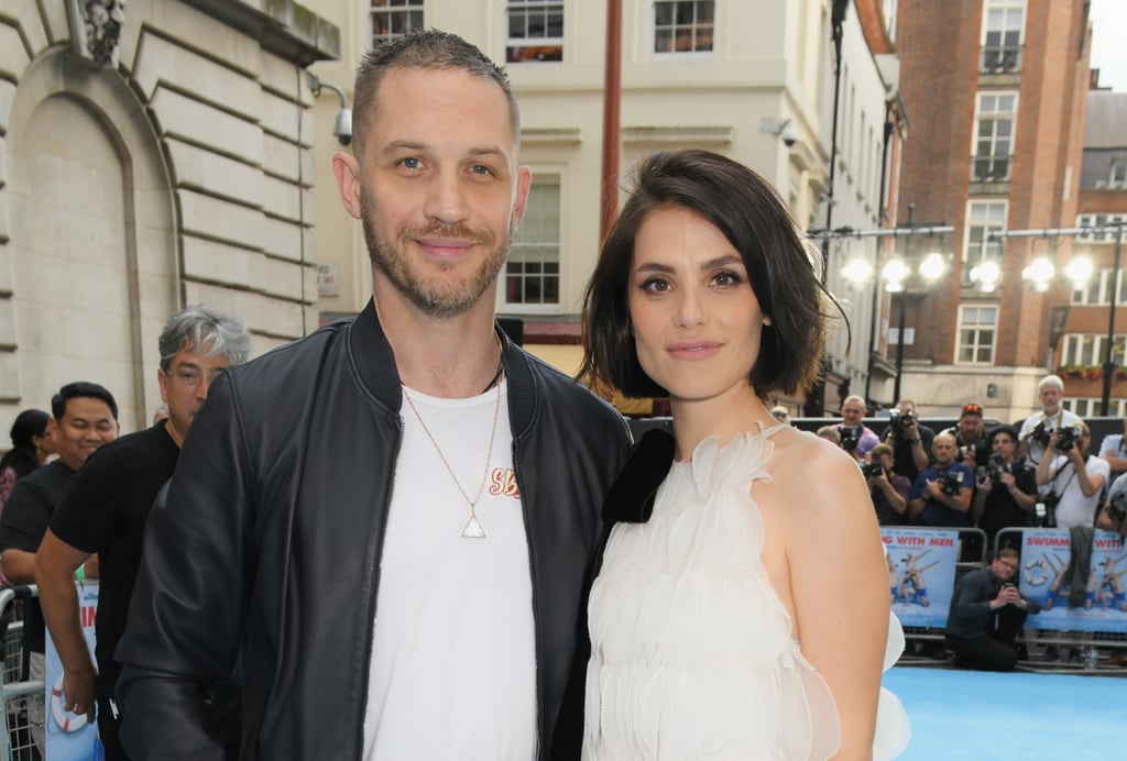 Tom Hardy and Charlotte Riley Swimming With Men Premiere